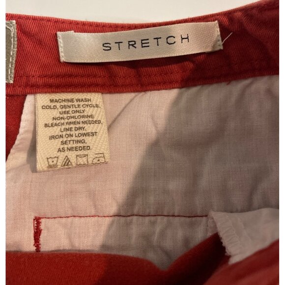 Evan Picone Orange Stretch Twill Pants Womens Size 10 *Flaw - Picture 9 of 9